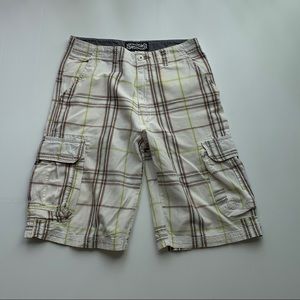 White with Stripes Cargo Shorts 20 by Union Bay